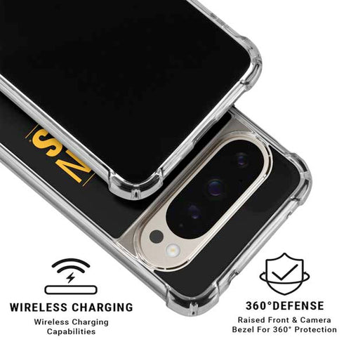 NHL Boston Bruins Lineup Google Pixel 9/9 Pro Clear Case